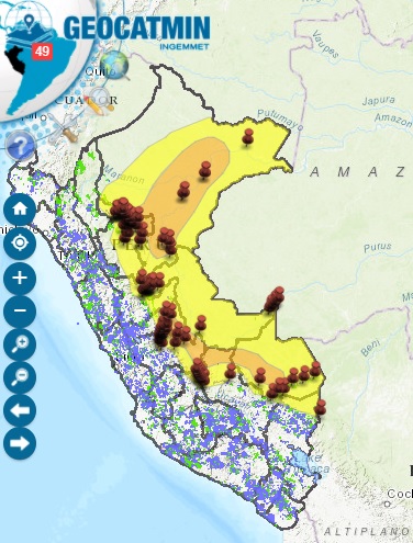 GEOCATMIN: Sistema de Información Geológico y Catastral Minero