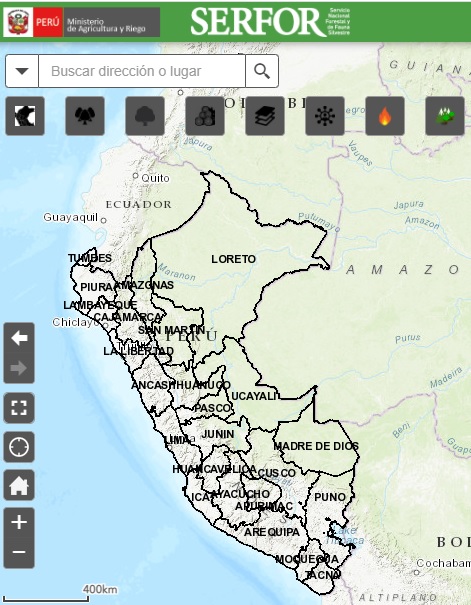 GEOSERFOR Servicio Nacional Forestal y de Fauna Silvestre