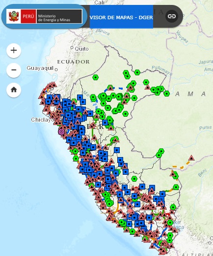 SIG-DGER - Sistema de información Geográfico de la Dirección General de Electrificación Rural