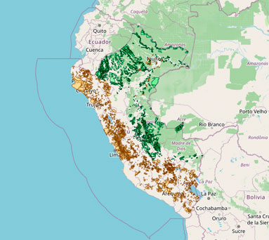 Mapa Comunidades Campesinas GEOGPSPERU